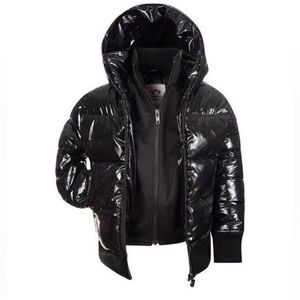 NWT Appaman Kids Jacket Shiny Black size 10